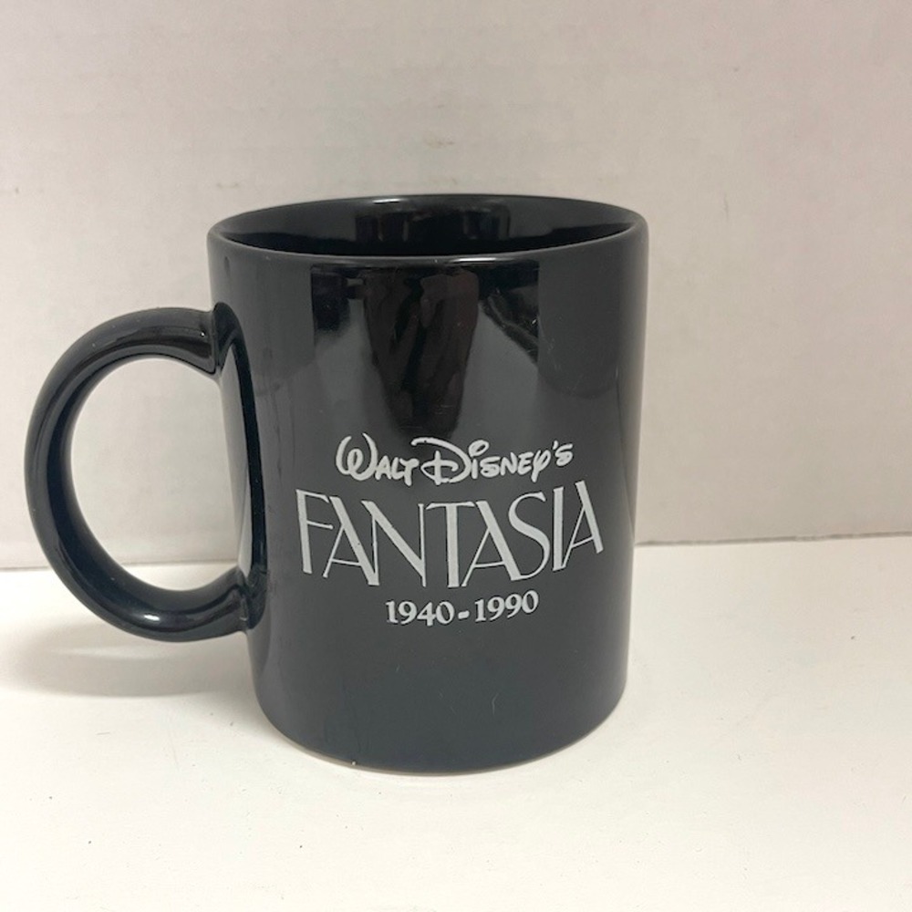 Walt Disney Fantasia 50th Anniversary Coffee Mug 1940-1990 Sorcerer Mickey